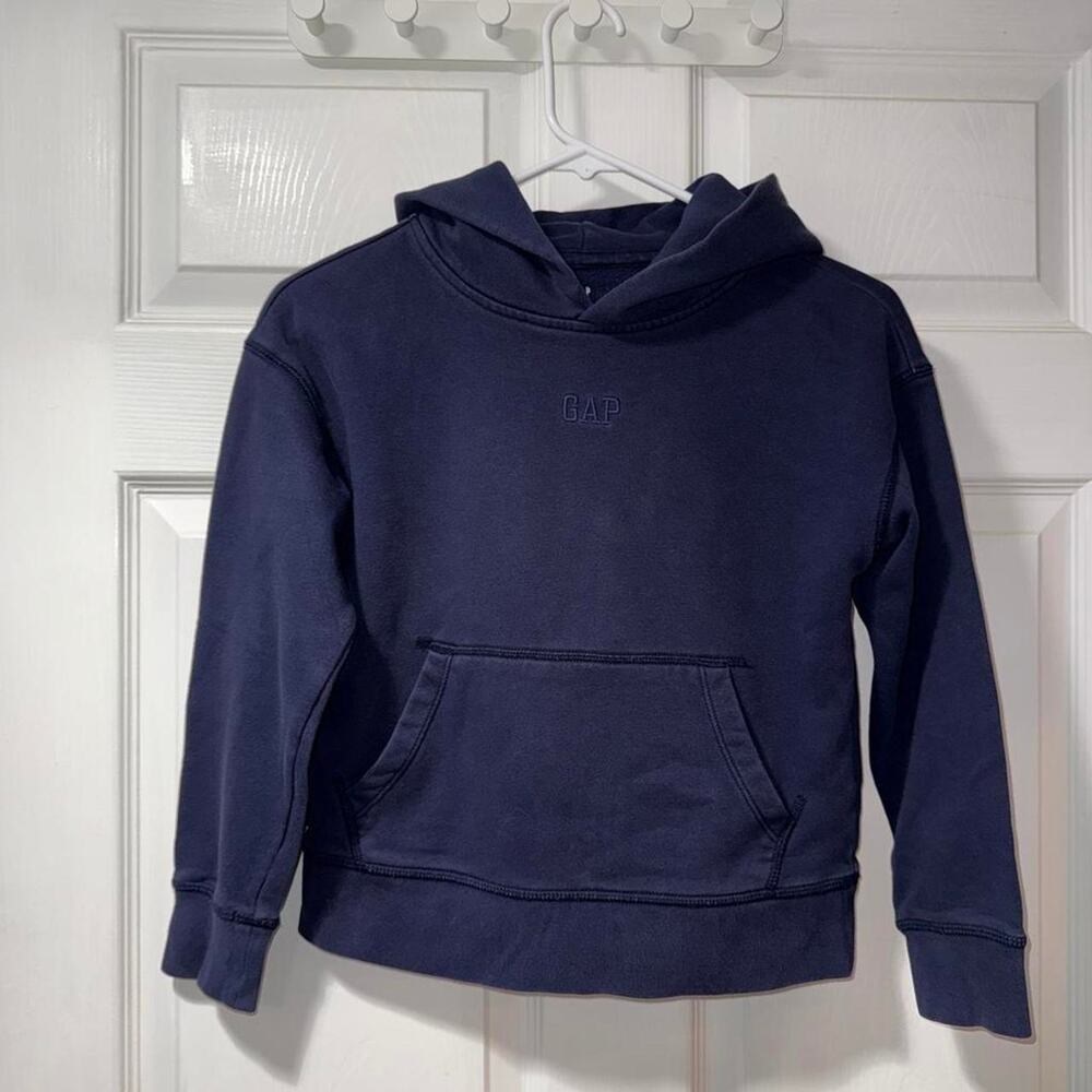 Navy blue gap kids hoodie